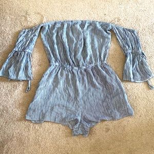 Off the shoulder romper